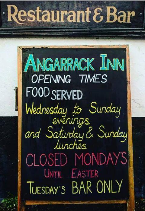 Please note our Winter times Please note our Winter times
